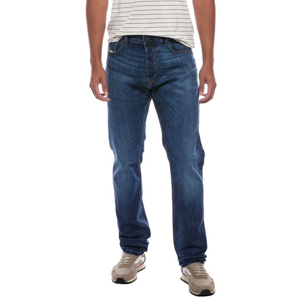 Diesel Mens  Tepphar Low Waist Slim Jean, Blue